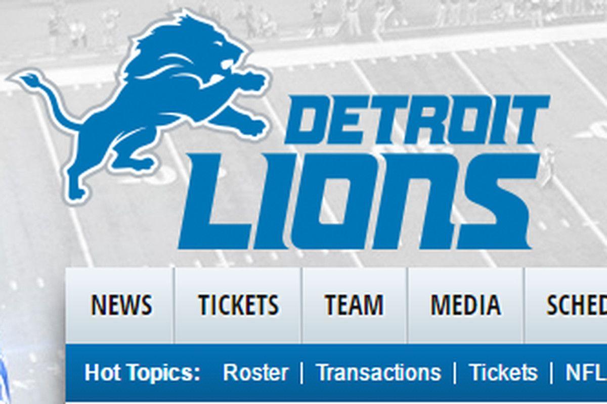 Detroit Lions New Logo - Detroit Lions make changes to team logo, font - Pride Of Detroit