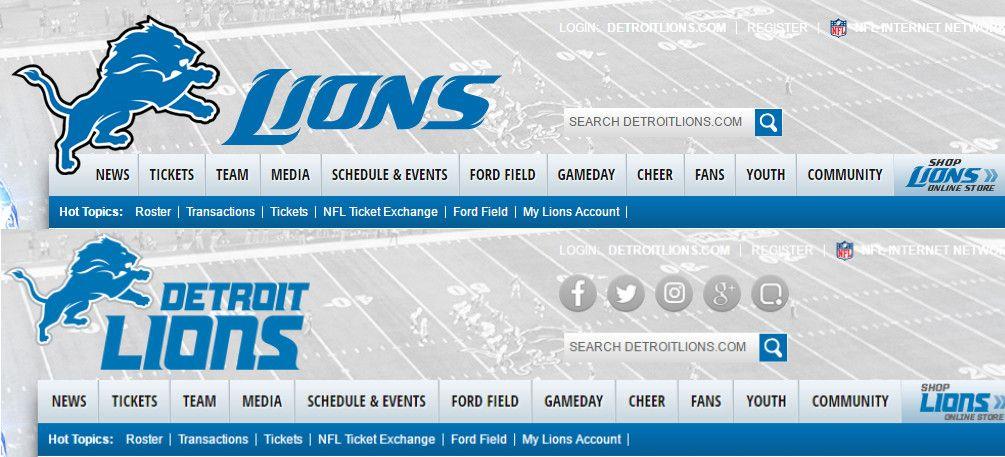Detroit Lions New Logo - Detroit Lions make changes to team logo, font Of Detroit