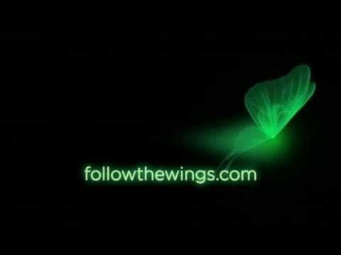 Lunesta Butterfly Logo - Lunesta, Green Glow.mov - YouTube