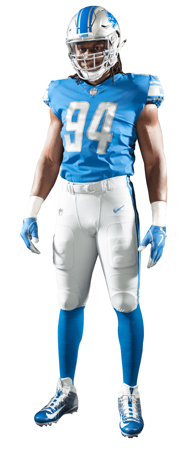 Detroit Lions New Logo - uniforms