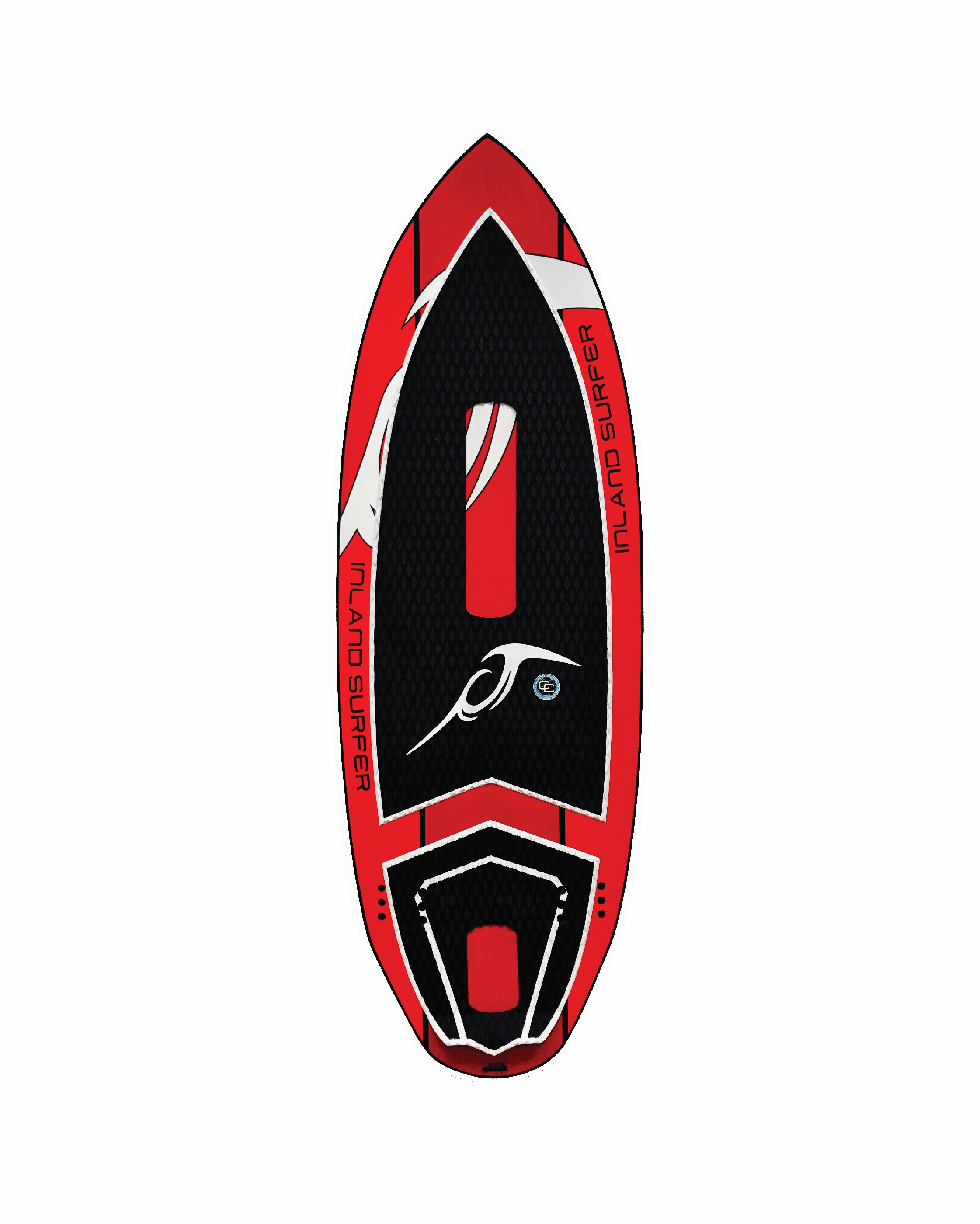 Red Surfer Logo - Red Rocket Wakesurfer ( FREE SHIPPING )