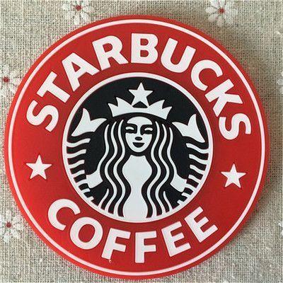 Cheerleader Starbucks Logo - silicone dining table placemats coaster coffee cups drinks kitchen ...