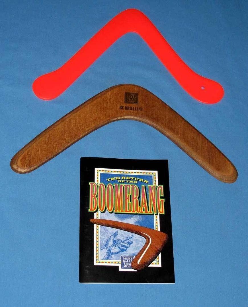 With Two Boomerangs Logo - Two Boomerangs and High Tech Boomerang Models