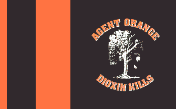 Agent Orange Logo - Agent Orange Flags (U.S.)