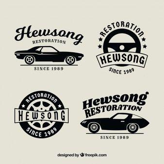 Classic Automotive Logo - Vintage Car Logo Vectors, Photo and PSD files