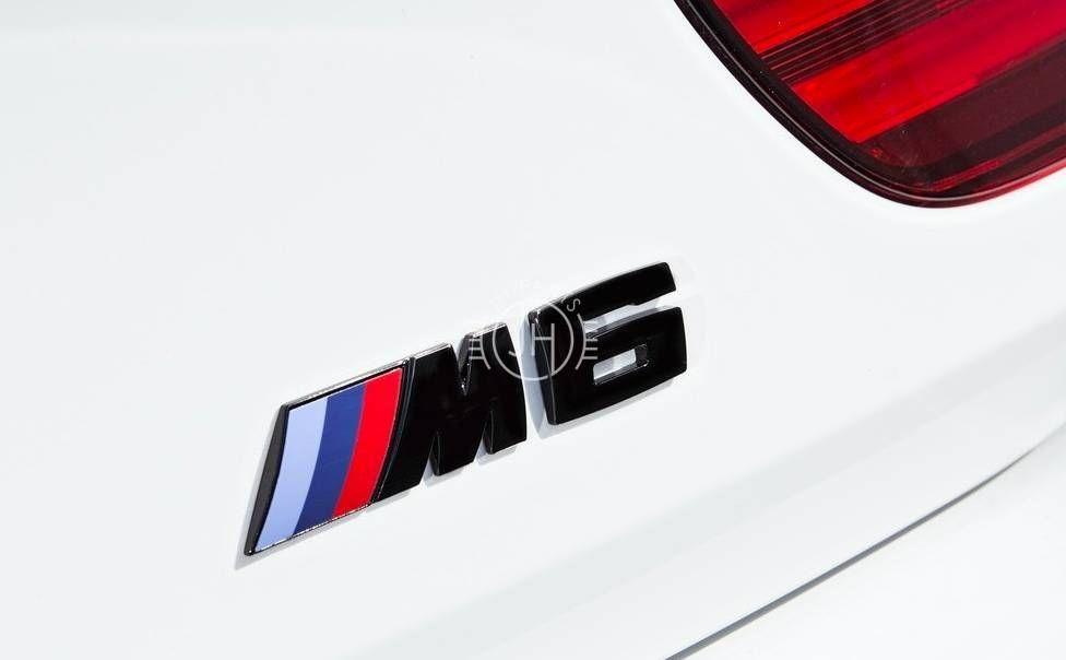 BMW M6 Logo - Black BMW M6 F06 F12 F13 emblem