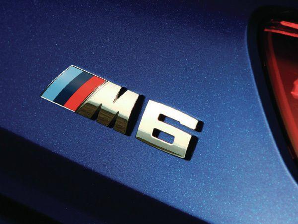 BMW M6 Logo - BMW E63 E64 GENUINE M6 TRUNK LID CHROME EMBLEM BADGE LOGO SIGN ...