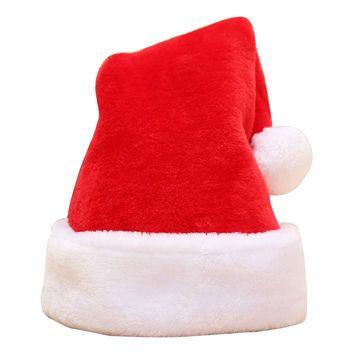 Christmas Hats Logo - China Red color christmas hat, christmas party santa hat for ...