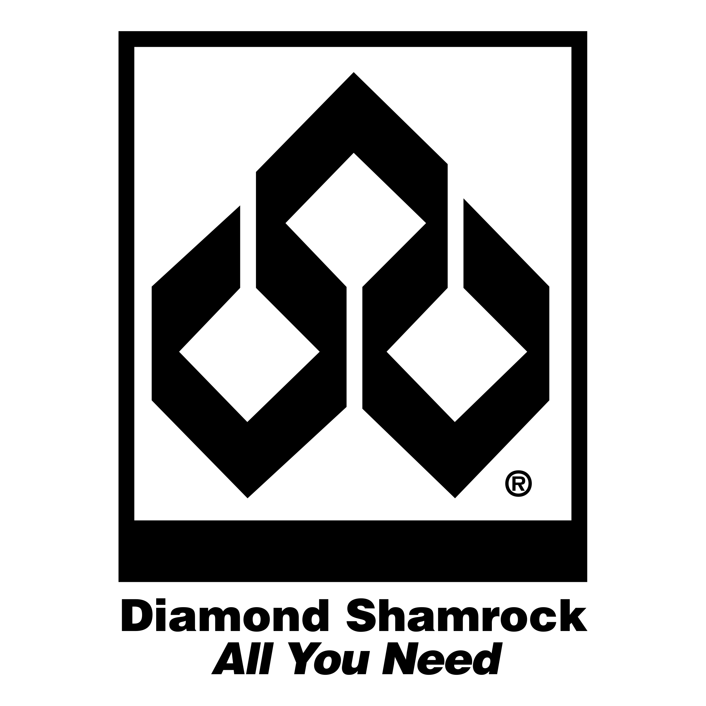 Diamond Transparent Logo - Diamond Shamrock Logo PNG Transparent & SVG Vector - Freebie Supply