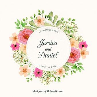 Floral Wreath Logo - Flower Wreath Vectors, Photos and PSD files | Free Download