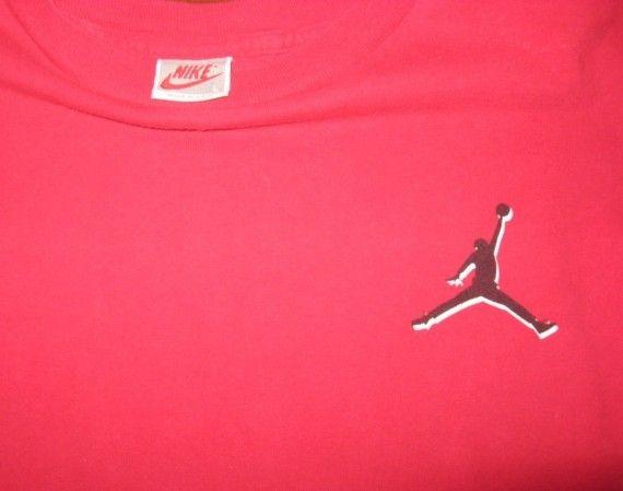 Air Jordan Jumpman Logo - Vintage Gear: Nike Air Jordan Jumpman Logo T-Shirt - Air Jordans ...