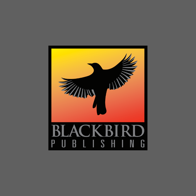 Orange and Black Bird Logo - Blackbird Publishing.Slay Creative