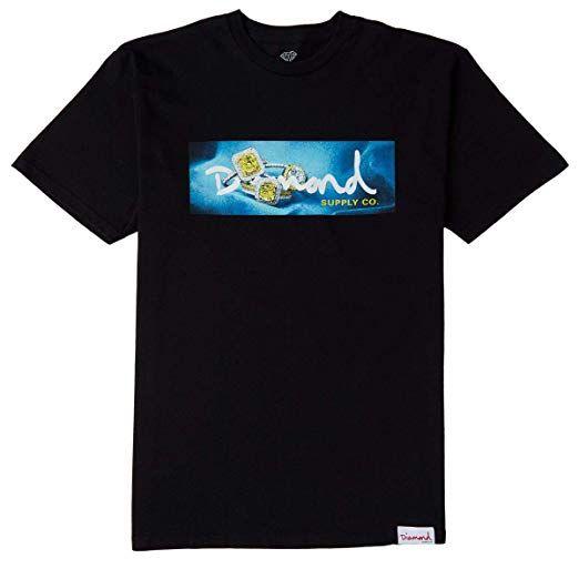 Diamond Supply Co Clothing Logo - Amazon.com: Diamond Supply Co. Citrine Box Logo T-Shirt - Black - MD ...