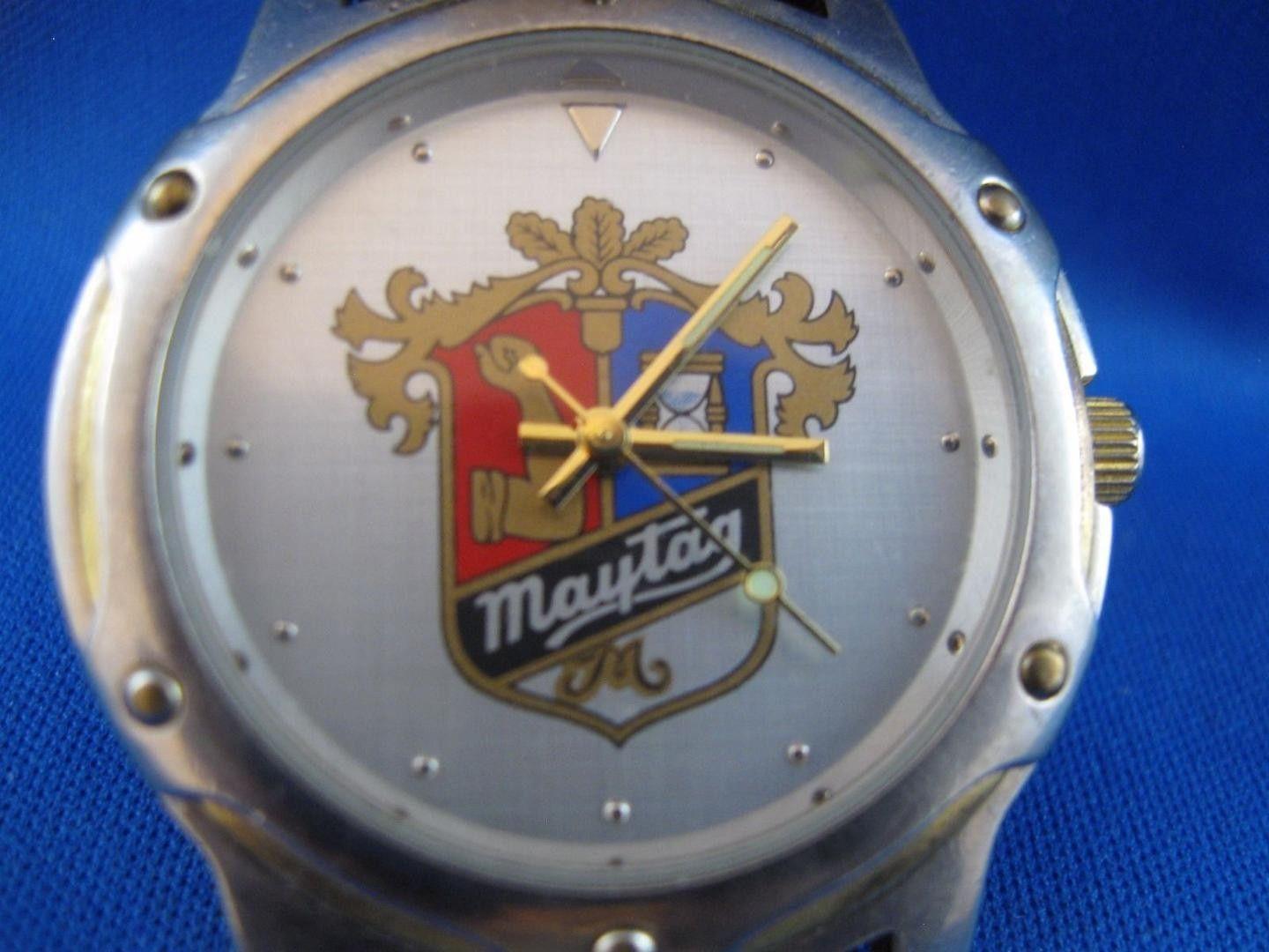 Old Maytag Logo - Rare Old Maytag Logo Advertising Wrist Watch | #1918618289