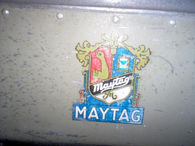 Old Maytag Logo - Need Help Identifying Old Maytag Ringer Washer