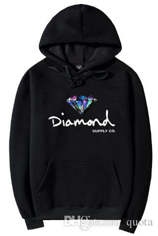 Diamond Supply Co Clothing Logo - 2019 2018 Diamond Supply Co Hot Mens Hoodies Classic Foundation ...