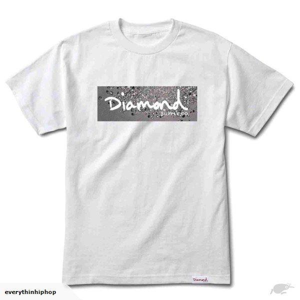 Diamond Supply Co Clothing Logo - Diamond Supply Co Scatter Box Logo T-shirt White | Trade Me