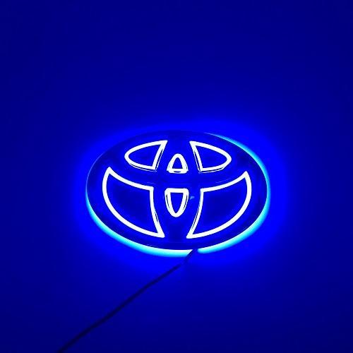Blue Toyota Logo - TOYOTA badge tail light