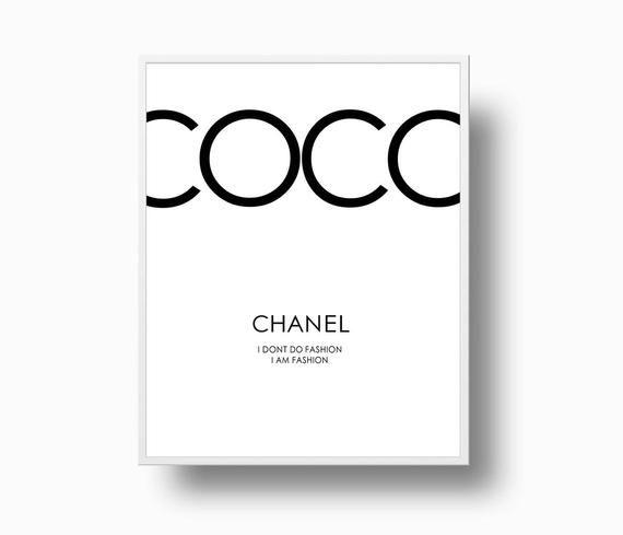 Coco Chanel Background Design. Pattern with Black Chanel Logo Over White  Background Editorial Image - Illustration of flat, poster: 194790980