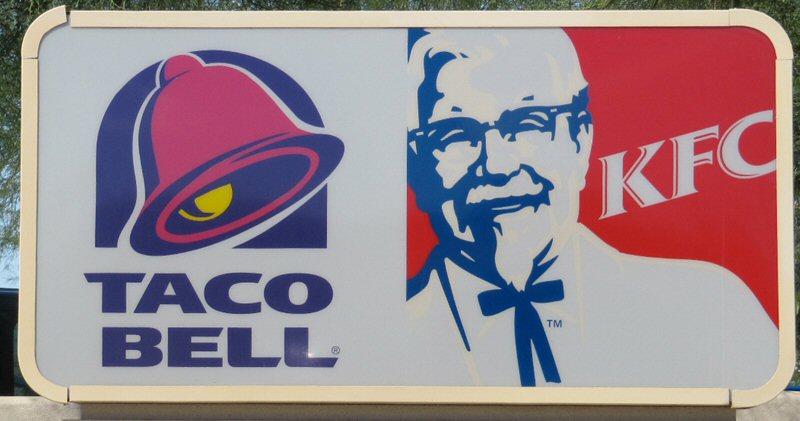 KFC Taco Bell Logo - The Colonel or The Bell?