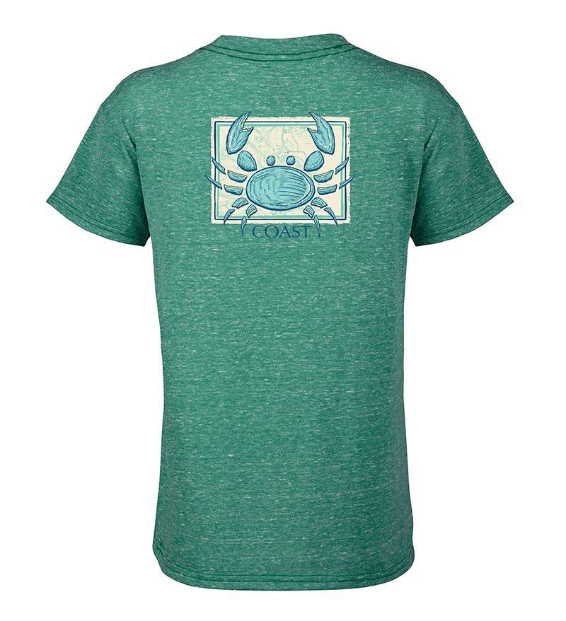 Cool Crab Logo - Kids Graphic Tee - Sketch Crab Cool T-Shirt – Coast Apparel