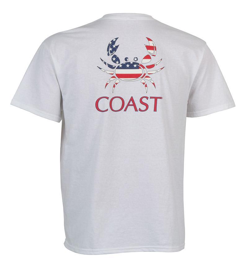Cool Crab Logo - Youth American Crab Classic Tee - White – Coast Apparel