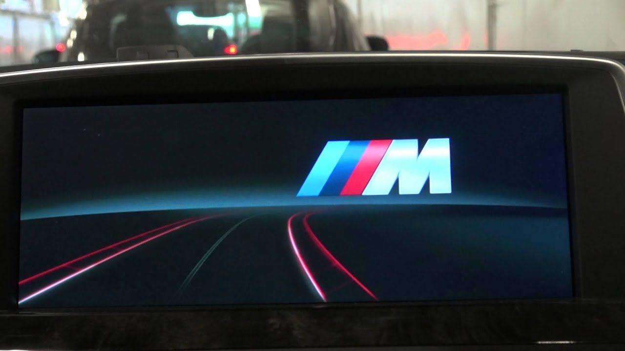 BMW M6 Logo - Gorgeus BMW M Logo Animation On The New I Drive In The BMW M6 Gran