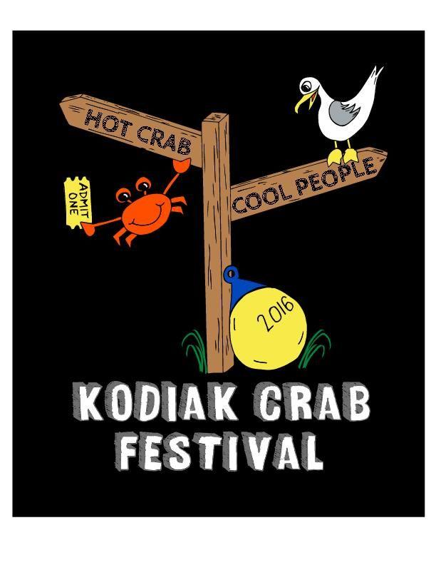 Cool Crab Logo - Past Crab Festival Logo's - Kodiak Chamber of Commerce