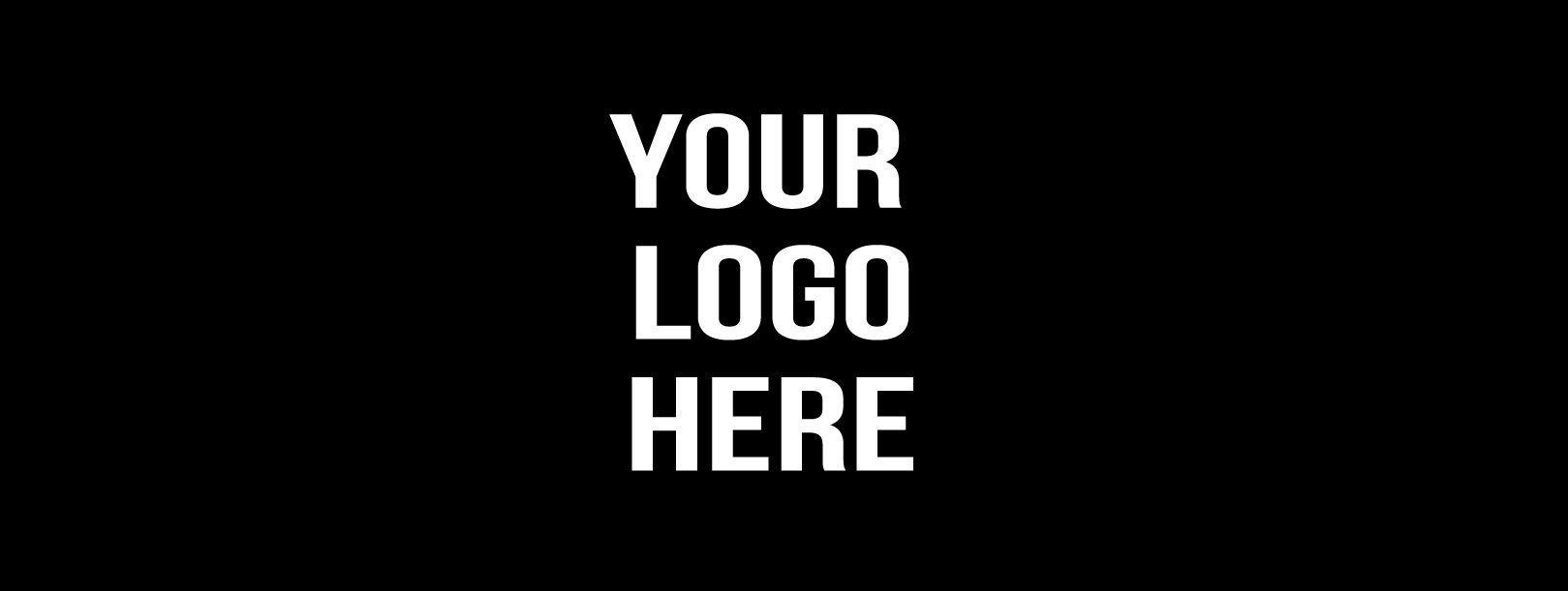 Black Design Logo - Customised Any Logo Text Black Design bar runner great for home bar ...