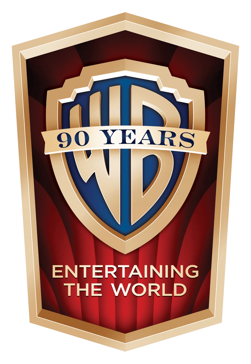 Red Warner Brothers Logo - Warner Bros Celebrates 90th Anniversary With New Logo | Brandingmag