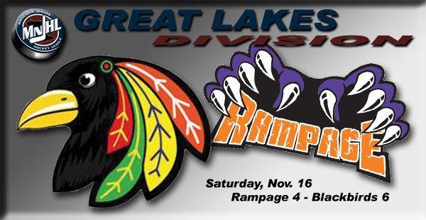 Illiana Blackbirds Logo - Blackbirds hold off surging Rampage to retain Great Lakes spot