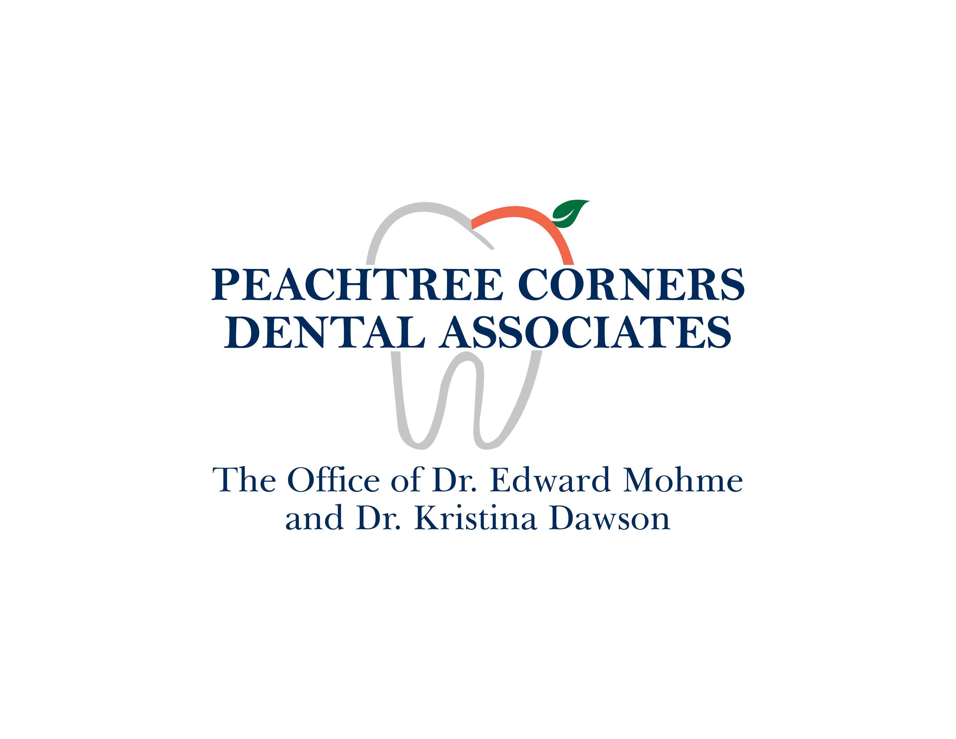 Peachtree Logo - Peachtree Corner Dental Associates Logo - Pure Design Graphics