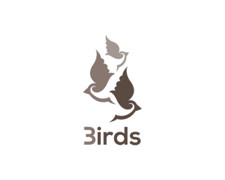 Three Birds Logo - 3 Birds Designed by eagle | BrandCrowd