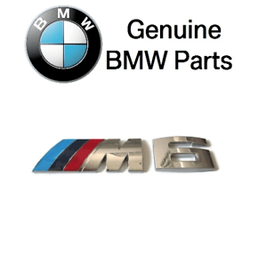 BMW M6 Logo - For BMW M6 F06 F12 F13 Emblem Logo Badge M Chrome Genuine 51 14 8