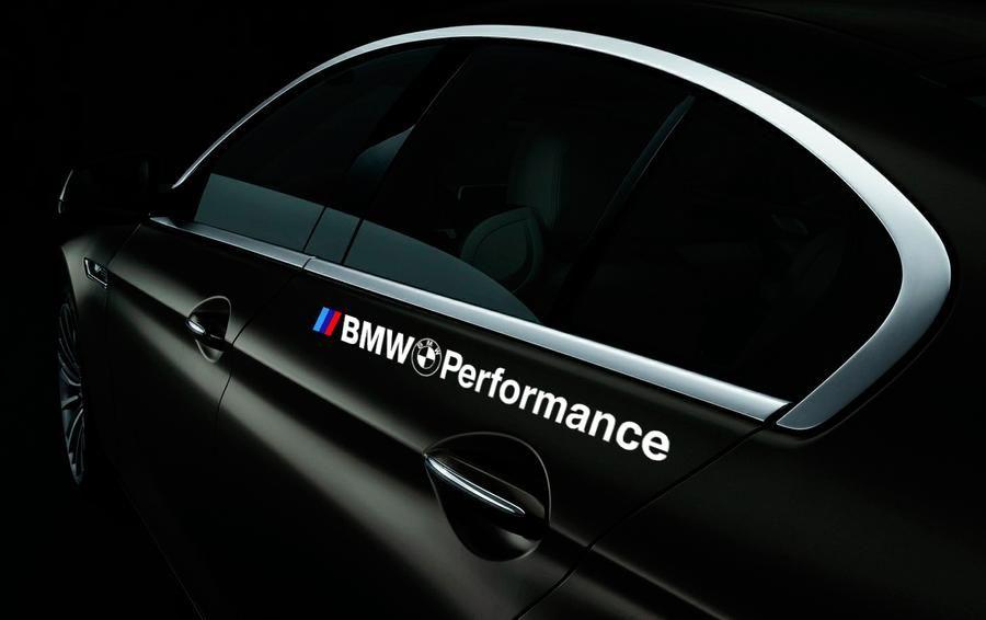 BMW M Performance Logo - Product: BMW Performance logo vinyl stickers decals for M3 M5 M6 e36 ...