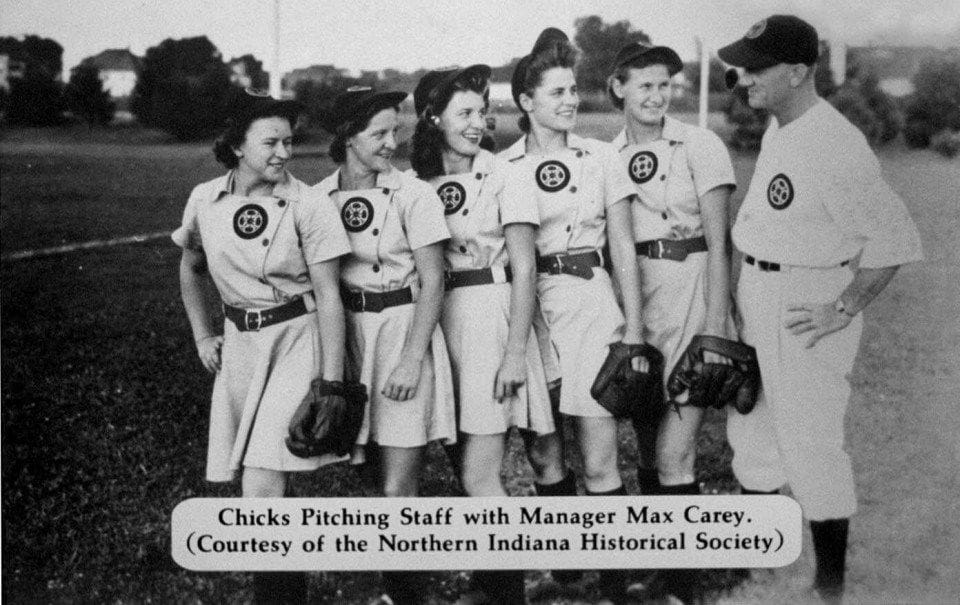 Milwaukee Chicks Logo - Inspiration for 'A League of Their Own' turns 75 years old