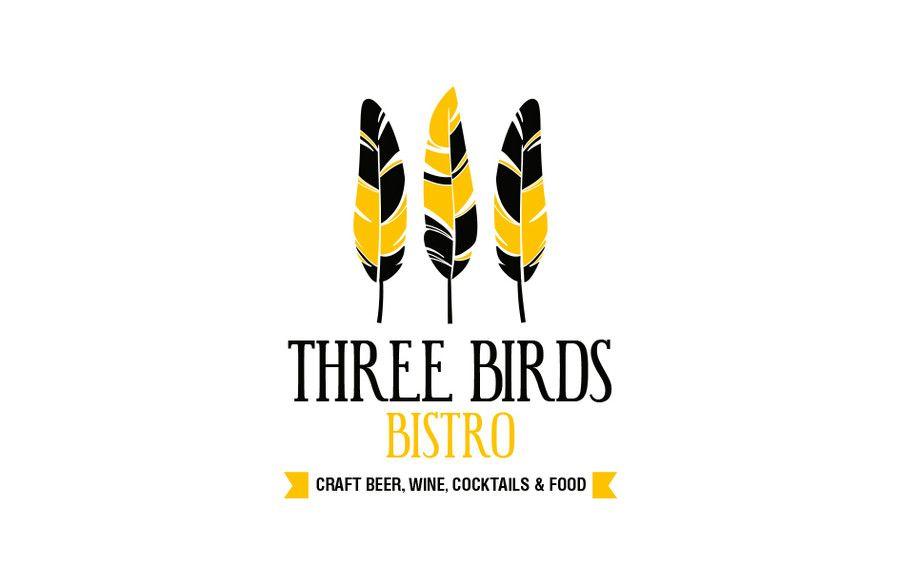 Three Birds Logo - Entry #12 by vialin for Three Birds Bistro | Freelancer