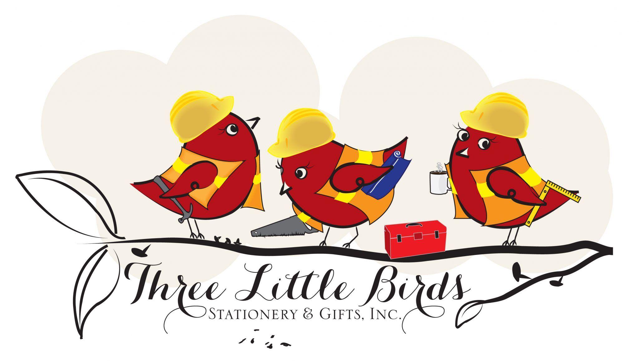 Three Birds Logo - Three Little Birds