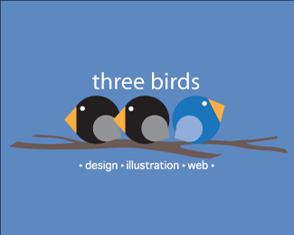 Three Birds Logo - Logopond - Logo, Brand & Identity Inspiration (three birds)