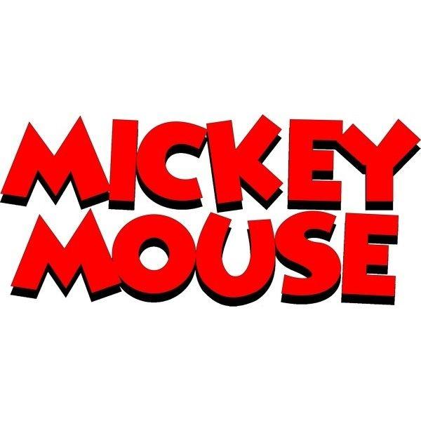 Mickey Mouse Name Logo - Mickey mouse name logo Free vector in Coreldraw cdr ( .cdr ) vector