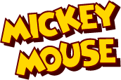 Mickey Mouse Name Logo - Mickey Mouse