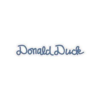 Mickey Mouse Name Logo - Inch DONALD DUCK AUTOGRAPH Text Name Sign Words