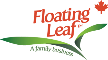 Rice Leaf Logo - Floating Leaf Fine Foods - Add life to your meal, naturally