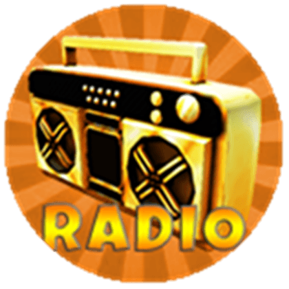 Roblox Radio Logo Logodix - boombox roblox gamepass