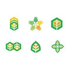 Rice Leaf Logo - rice flower leaf logo - Buy this stock vector and explore similar ...