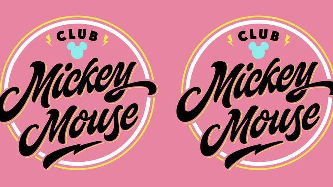 Mickey Mouse Name Logo - Club Mickey Mouse Wiki | FANDOM powered by Wikia