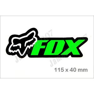 Green Fox Racing Logo - MRS0843 FOX RACING EMBLEM DIE CUT DECORATIVE STICKER DECAL