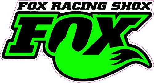 Green Fox Racing Logo - Fox Racing Shox Green Tall Decal | Nostalgia Decals Die Cut Vinyl ...