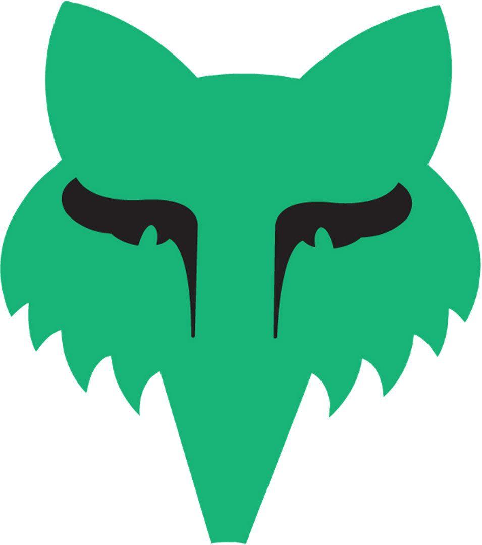 Green Fox Racing Logo - fox downhill helmet, Fox legacy head sticker 3 5 zoll accessories ...