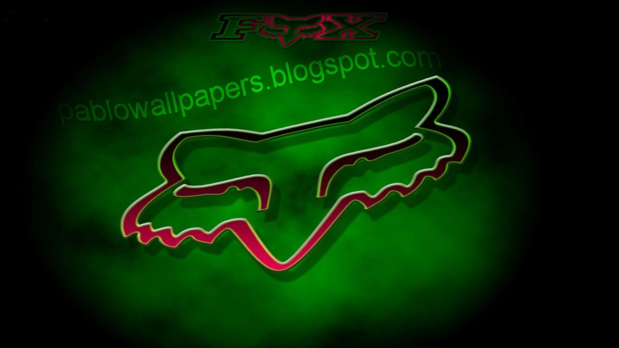 Green Fox Racing Logo - Black and green fox racing logo